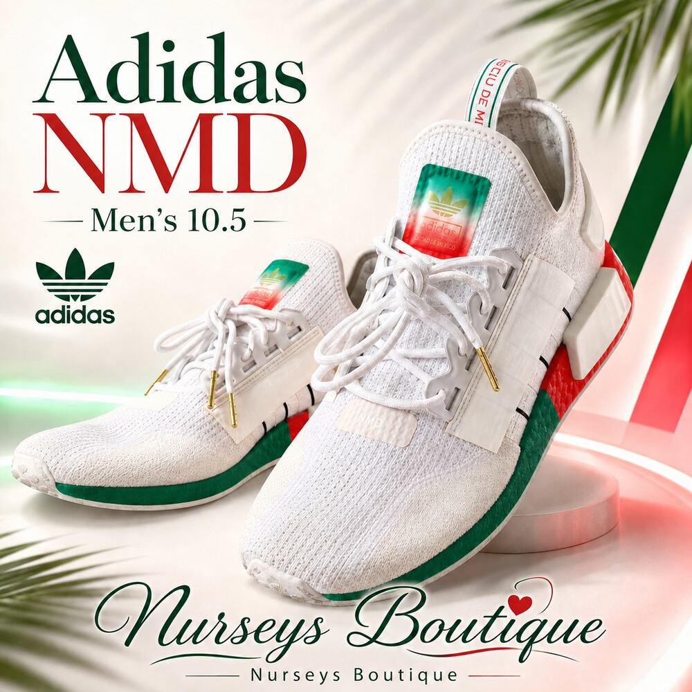 Adidas NMD R1 V2 Mexico City FY1160 Mens 10.5 United By Sneakers